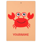 ハッピーカニカスタムクリップボード クリップボード (裏面)