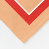 ハッピーカニカスタムフリースブランケット フリースブランケット (角)