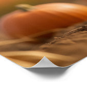 ハッピーカボチャのかかし ポスター (角)