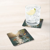 ハッピーカヤック スクエアペーパーコースター (インサイチュ)