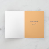 ハッピーカラフルウォータカラーパピー折り畳みカード カード (内部)