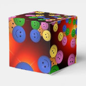 ハッピーカラフル顔スパイラルキューブ優先ボックス フェイバーボックス (裏面サイド)