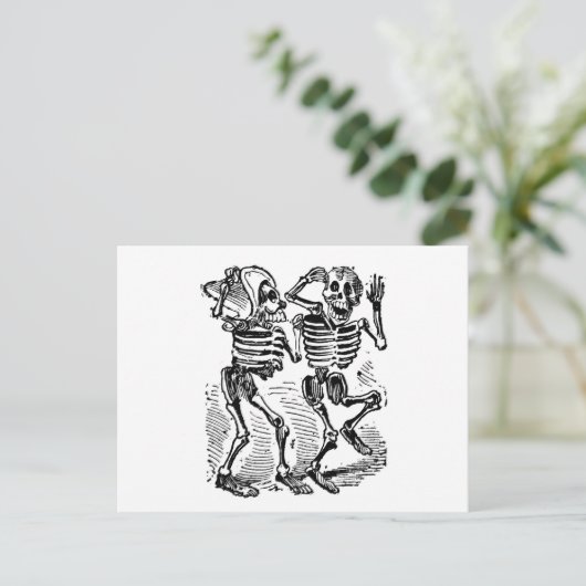 「ハッピーカラベラス」メキシコの死の日 ポストカード (スタンド正面)