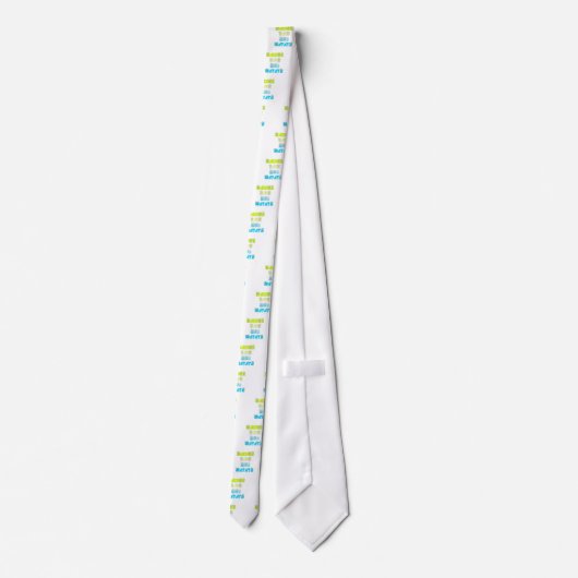 ハッピーカラーズハクナマタタハクナマタギフトスターズ ネクタイ (裏面)