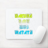ハッピーカラーズハクナマタタハクナマタギフトスターズ マウスパッド (マウス)