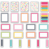 ハッピーカラー |フルハーフボックスプランナーシール シール (正面)