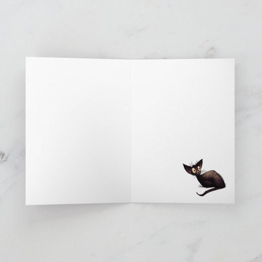 ハッピーカルマス！おもしろいクリスマスとクリスマス シーズンカード (内部)