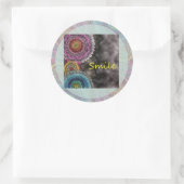 ハッピーカルマ ラウンドシール (バッグ)