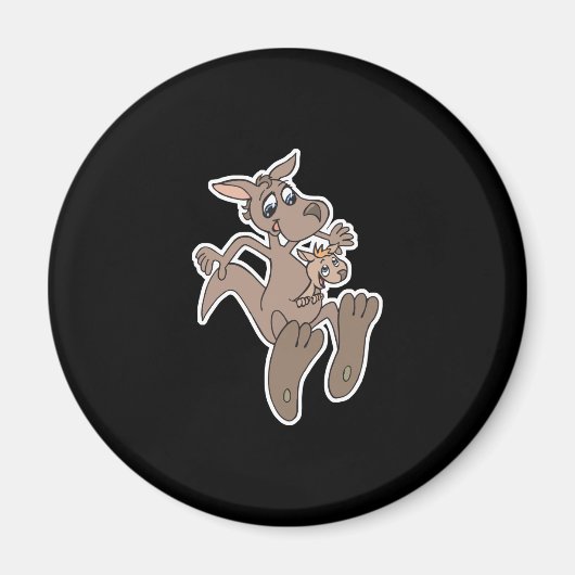 ハッピーカンガルー マグネット (正面)