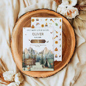 ハッピーカンパーアドベンチャーボーイ誕生日招待状 招待状