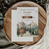 ハッピーカンパーアドベンチャーボーイ誕生日招待状 招待状