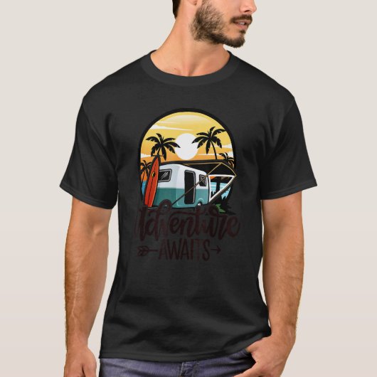 ハッピーカンパーアドベンチャー待ち Tシャツ (正面)
