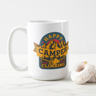 ハッピーカンパーアンドラブ登山 コーヒーマグカップ