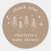 ハッピーカンパーサンキュー ラウンドシール (正面)