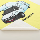 ハッピーカンパーバン漫画イラストレーション シェルパブランケット (3/4)