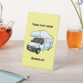 ハッピーカンパーバン漫画イラストレーション 台座サイン (インサイチュ)