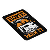 ハッピーカンパーホームが駐車する場所 マグネット (右側)