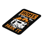 ハッピーカンパーホームが駐車する場所 マグネット (左側)