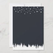 ハッピーカンパームーンスターズフォレスト誕生日 招待状 (裏面)