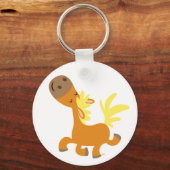 ハッピーカートゥーンポニーキーチェーン キーホルダー (正面)