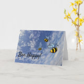 ハッピーカード カード (黄色い花)