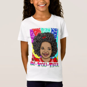 ハッピーカール デジタルアート Be-You-Heily Tシャツ