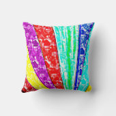 ハッピーカーレポップ・アートのルズアートビューローガール クッション (裏面)