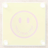 ハッピーガラスコースター ガラスコースター (裏面)