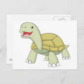 ハッピーガラパゴスカメ ポストカード (正面/裏面)
