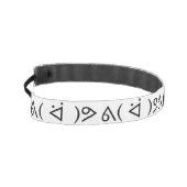 ハッピーガリーᕕ( ᐛ )ᕗミーム絵文字文字アート アスレチックヘッドバンド (左)