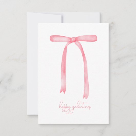 ハッピーガレンジンカードバレンティインカード友達のために！ サンキューカード (正面)