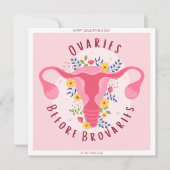 ハッピーガレンティンの日の変化の前後のブロウズ シーズンカード (正面)