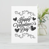 ハッピーガレンティンの日ガールフレンズバレンタインデー シーズンカード (スタンド正面)