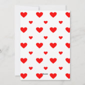 ハッピーガレンティンの日ガールフレンズバレンタインデー シーズンカード (裏面)