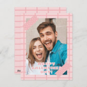 ハッピーガレンティンの日用挨拶状 シーズンカード (正面/裏面)