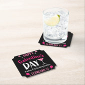 ハッピーガレンティンの日2月13日 ペーパーコースター (インサイチュ)