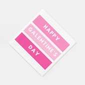 ハッピーガレンティンズデイナプキン スタンダードランチョンナプキン (角)