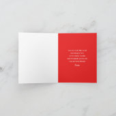 ハッピーガレンティンズバレンタインホリデーカード シーズンカード (内部)