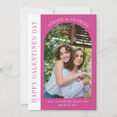 ハッピーガレンティンモダンズの日の友情 シーズンカード (正面)