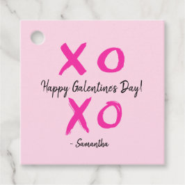ハッピーガレンティーズデーカスタムxoxo valentine フェイバータグ