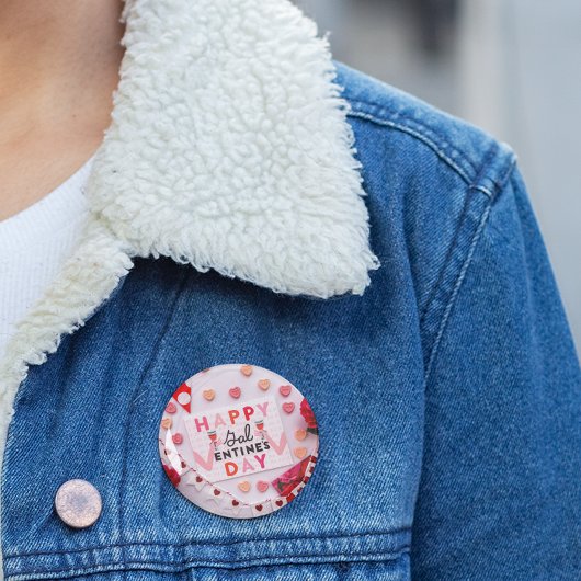 ハッピーガレンティーヌデイフード&スピリッツパーティー 缶バッジ