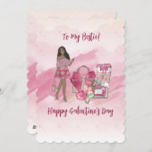 ハッピーガレンティーヌデイブラックウーマン シーズンカード (正面/裏面)