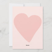 ハッピーガレンティーヌデーフローラガーリーピンクハート シーズンカード (裏面)