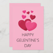 ハッピーガレンティーヌバレンタインデー シーズンカード (正面/裏面)