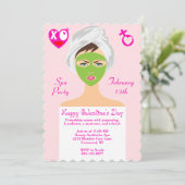 ハッピーガレンティーンズデイスパパーティの招待状 (スタンド正面)