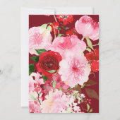 ハッピーガレンティーンズデイブランチ |フォト招待状 招待状 (裏面)