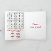 ハッピーガンボデー | 10月12日 カード (内部)