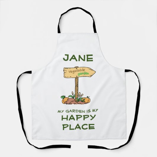 ハッピーガーデナーズエプロン エプロン (正面)