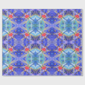 ハッピーガールと鳥 – Happines ラッピングペーパー (フラット)