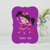 ハッピーガールギフト批評 サンキューカード (スタンド正面)